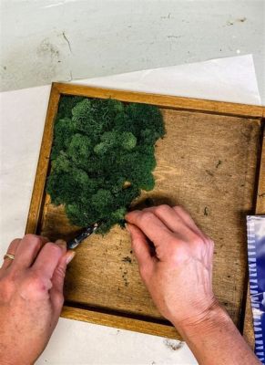 how to make moss wall art and the importance of nature in our lives